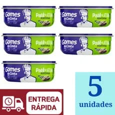 Patê de Atum com Azeitona Gomes da Costa 150g Kit 5
