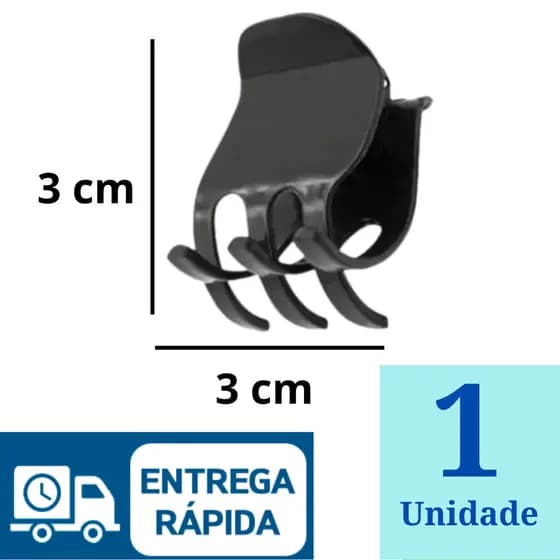 Piranha Presilha de Cabelo Unidade
