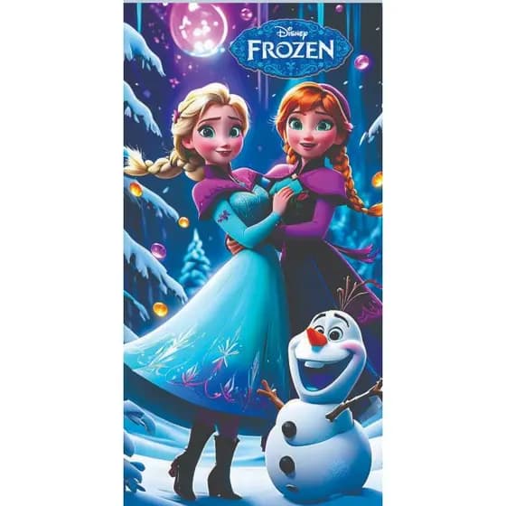 TOALHA PERSONAGENS BANHO PRAIA PISCINA DE PRINCESA - FROZEN
