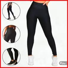 Calça Legging Leg Fitness Grossa Zero Transparência do P ao Plus size