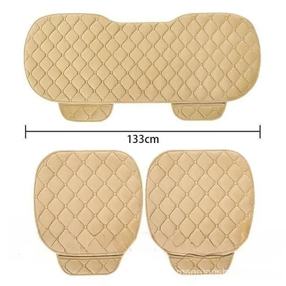 [Princesa] [Escolha de Valor] SEAMETAL Capa Universal para Banco de Carro, Tapete de Pelúcia Antiderrapante, Protetor de