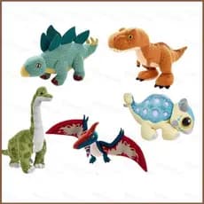SY2 Jurássico Mundo Dinossauro Brinquedos De Pelúcia Tiranossauro Rex Pterodáctilo Estegossauro Bonecas Recheadas