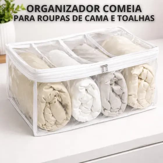 Colmeias Organizadoras para Roupas de Cama, Toalhas, Mantas e Cobertores Leves, Forro de Cama