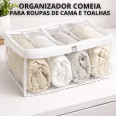 Colmeias Organizadoras para Roupas de Cama, Toalhas, Mantas e Cobertores Leves, Forro de Cama