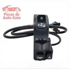 Interruptor de Guidão para Motocicleta e ATV, Acelerador Elétrico, Botão de Buzina e Marcha Universal com 7/8 Polegadas