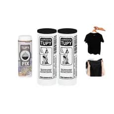 Corante Tinta Pintar Tecido Para Tingir Roupas Kit Com 2 Unidades +1 Fixador Tupy