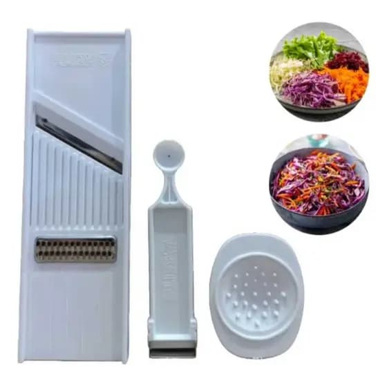 Cortador Descascador Ralador Fatiador 4 em 1 para Legumes Saladas Multiuso Universal Keita