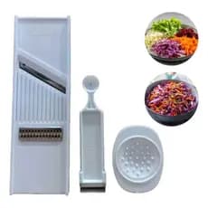 Cortador Descascador Ralador Fatiador 4 em 1 para Legumes Saladas Multiuso Universal Keita