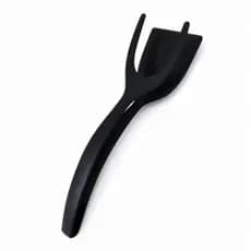 Espátula Pegador Pinça Para Cozinha Resistente ao Calor Fritura Pega Firme Grande 31cm