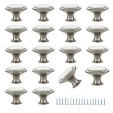 Kit 20 Puxadores Para Gavetas E Armário Cozinha