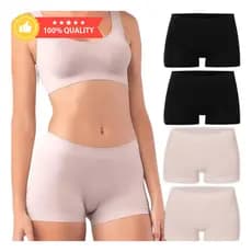 Kit 3 Calcinhas Shortinho Boxer Sem Costura Corte Laser