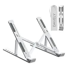 Base Plástica Suporte Para PC Notebook Portátil Articulado Dobrável Tablet Laptop Mesa