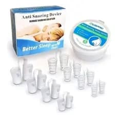 Dilatador Nasal Anti Ronco Interno Silicone Apinéia Kit 8 Respire Melhor