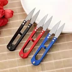 Kit 3 Tesoura pequena para cortar pontas de linha