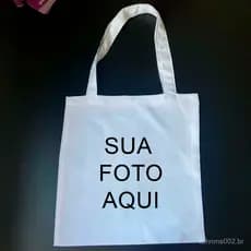 Sacola/Bolsa Ecobag 35x35cm Personalizada