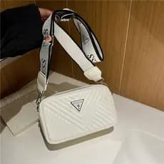 2023 Saída Moda Moda Tudo-em-Quadrado Retro Nicho Oxford Cloth Gues One-Shoulder Messenger Ladies Bag