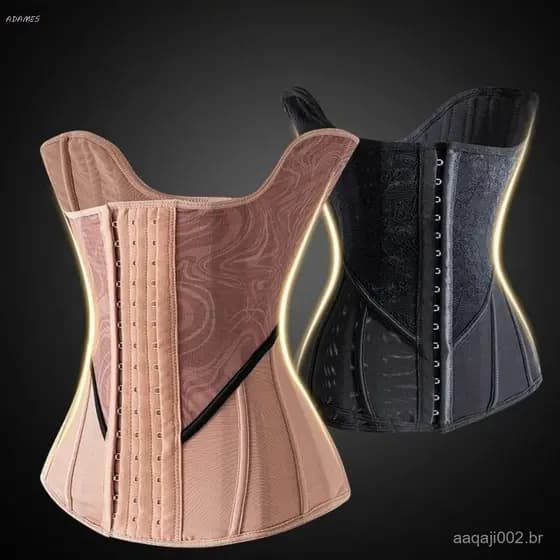 ADAMES Modelador De Controle De Barriga , Espartilhos De Contração Com Suporte De Espinha De Peixe Para Mulheres , Trein
