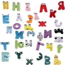 Alfabeto Lore Russian Letter Plush Cushion Perfeito Para Crianças Para Aprender E Brincar Com