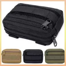 Pacote Tático Edc Molle Hip Bolsa Dupla Camada Oxford Utilitário Saco Para Acampamento Viagens Ao Ar Livre
