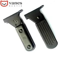 NAESV 1 Par De Pedais De Assento , Traseiros De Bicicleta Antiferrugem Estáveis , Pedal Traseiro Conveniente Universal