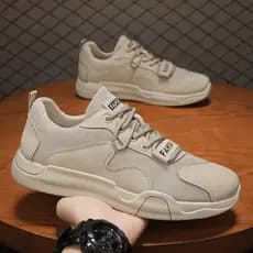 2026 novo estilo sapatos masculinos de cano baixo respirável sapatos masculinos de sola macia aumentando tênis masculino