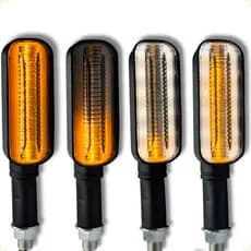 Kit Pisca Seta Sequencial Led Esportivo Moto Universal Cb300 Xre Twister Cbx Hornet Xj6 Cb1000r 12V