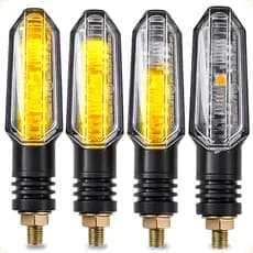 Kit 2 ou 4 Piscas Led Seta Sequencial Moto Cb Twister / Fan 125 150 / CB300 / Xre 300 / Bros 150 160