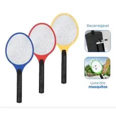 Raquete elétrica bivolt mata mosquito dengue e insetos