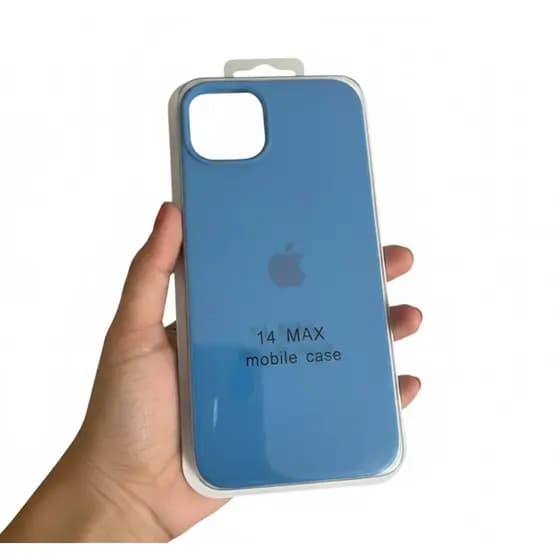 Capinha para iphone 14 Max - Cor azul