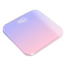 Balança Digital Inteligente Biopedancia Bluetooth 180kg Vidro Temperado Led Invisível