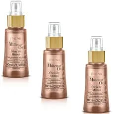Kit Com 3 Óleo De Monoi Amend Millenar Oil Segredos Do Mundo 60ML
