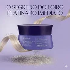 Máscara Matizadora Amend Cosmetics specialist Blonde 300G Efeito Rápido