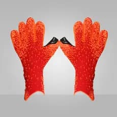 Luvas de goleiro adulto crianças luvas de futebol látex engrossado antiderrapante resistente ao desgaste sem proteção de