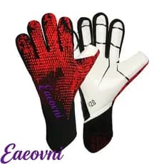 051416 Luvas sem dedos para goleiro de futebol, luvas profissionais antiderrapantes de látex resistentes ao desgaste par