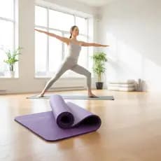 Tatame Esteira Para Yoga Exercícios Físicos 1,80mx53cmx5mm
