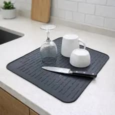 Tapete Silicone 40cm Escorredor Louça Pia Cozinha Antiderrapante