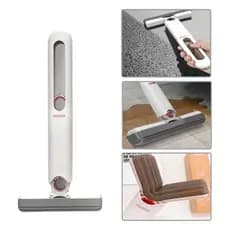 Mini Mop Portátil Esfregão Compacto Limpeza Rápida Absorvente Mão Limpa Vidro Pia Cozinha Banheiro