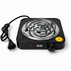 Fogão Elétrico Cooktop 1 Boca 1000 W Portátil Camping Varanda Gourmet Linha Premium 110V ou 220V