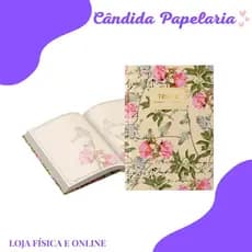 Caderno Decorado Dani Fernandes Tênue - 200 folhas SEM PAUTA