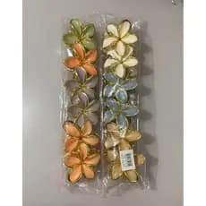 Presilha de Flor Para Festa kid e unidades  Tamahno 8cm Z1182