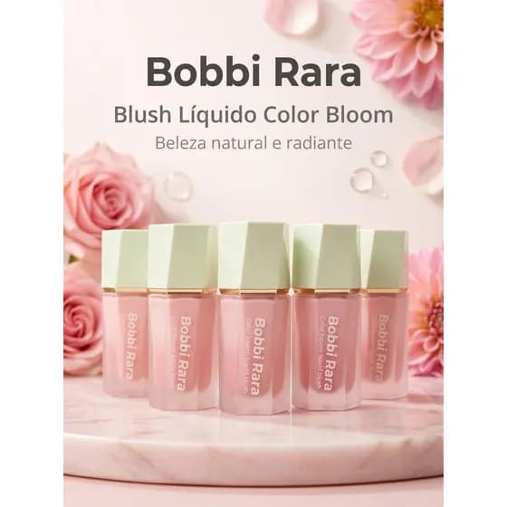 Bobbi Rara 6 Cores Blush Forte Blus stick Blush Mauve Blush Makeup