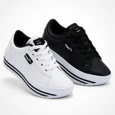 Kit 2 Pares Tênis Feminino Casual Confortável Leve Dia a Dia