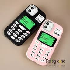 Capinha Padrão de antigo telefone iPhone 15 14 13 12 11 16 17 8 7 X XS XR Pro Plus Max Capa Macio Celular Para celular