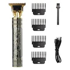 Máquina De Cortar Cabelo Para Barba Masculina, Barbeador Aparador Elétrico Profissional