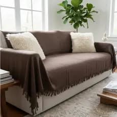 Manta Para Sofá E Cama De Algodão Vários Tamanhos e Cores Manta Grande Manta de Solteiro Decoração
