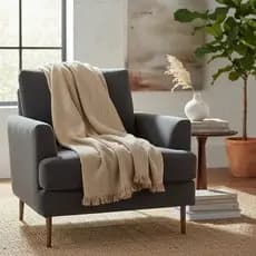 2 Mantas Para Sofá Confortável e Higiênica Manta Solteiro para Cama Poltrona Decorativa 220x160 cm