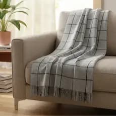 Mantas Para Sofá Confortável Higiênica Manta Grande para Cama Poltrona Decorativa 240x180 cm
