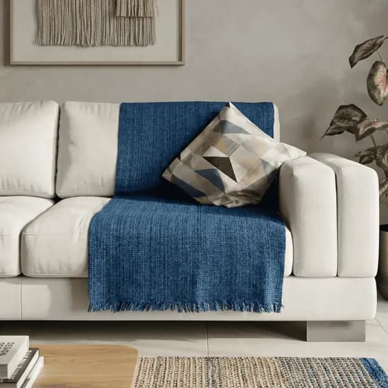 Manta Capa Protetora para sofá Tamanho 240x180 Queen Tecido Macio Manta para Sofá Decoração de Sala