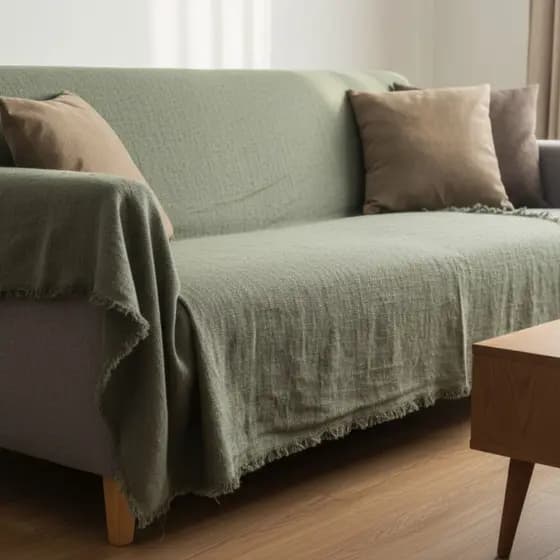 Kit 2 Mantas Para Sofá Higiênica Manta Solteiro para Cama Poltrona Decorativa 220x160 cm