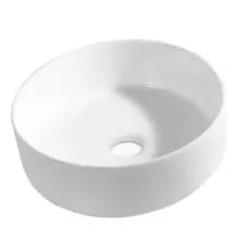 Cuba Apoio Redonda 36x12cm Branco Docol Louça